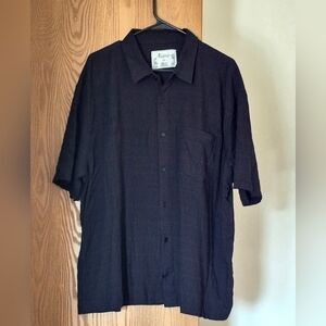 Solemar 65% Bamboo 35% Cotton Natural Black Men's Shirt 2XL